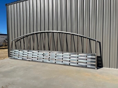 metal gate against metal sheet